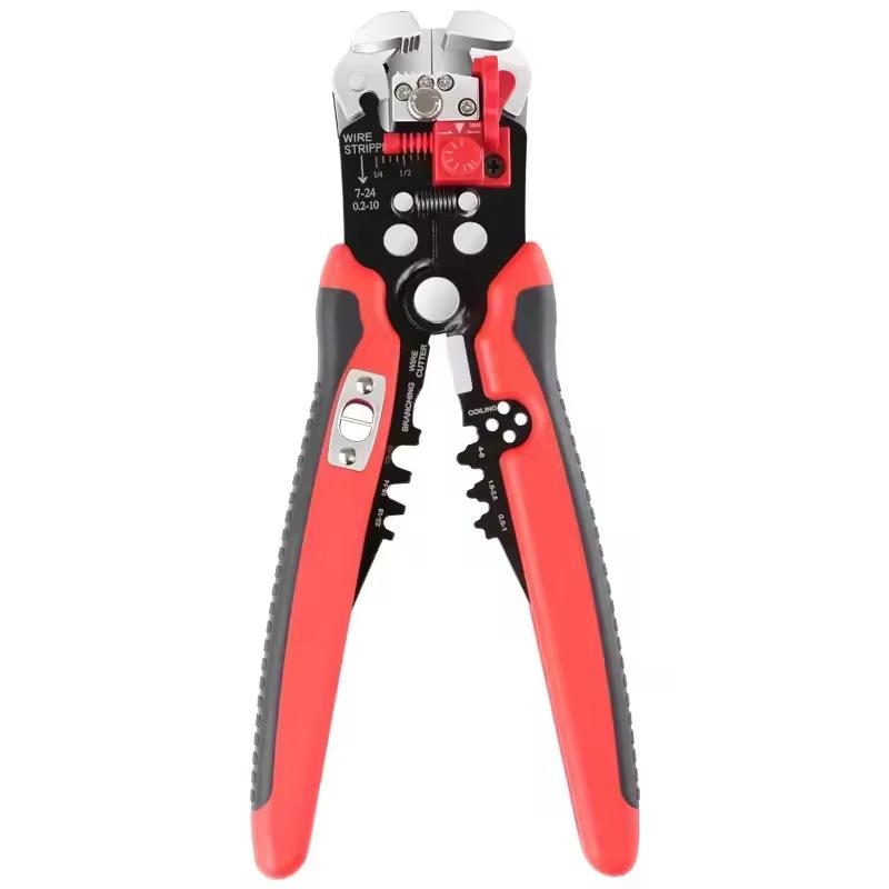 

Metric 5-in-1 Automatic Wire Stripper Cutter Pliers for 0.2-10mm² Wires