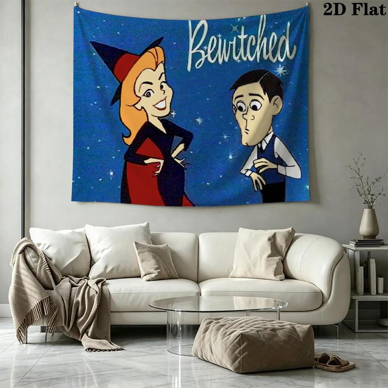 Bewitched Pattern Home Decor Tapestry, Wall Hanging, Decorative RV Wall Cloth.MGT0918433