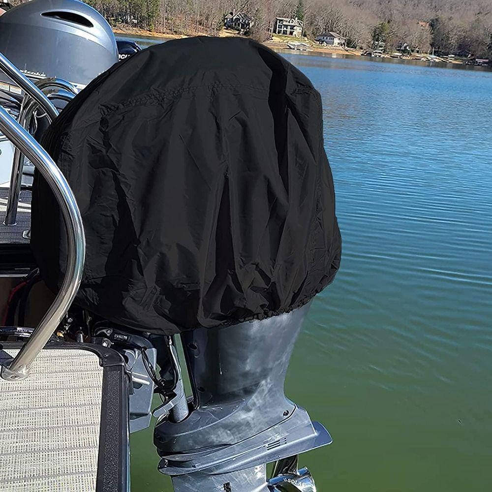 210D Oxford Cloth Full Outboard Engine Cover Anti-scratch Paddle Hoist Cover New Engine Protector