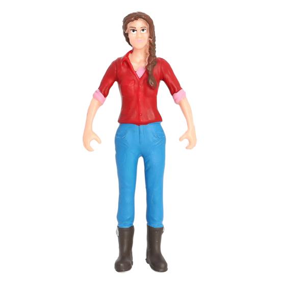 Worker Farmer Action Figure PVC Model Simulation Figurine Mold Decor Toys Gift