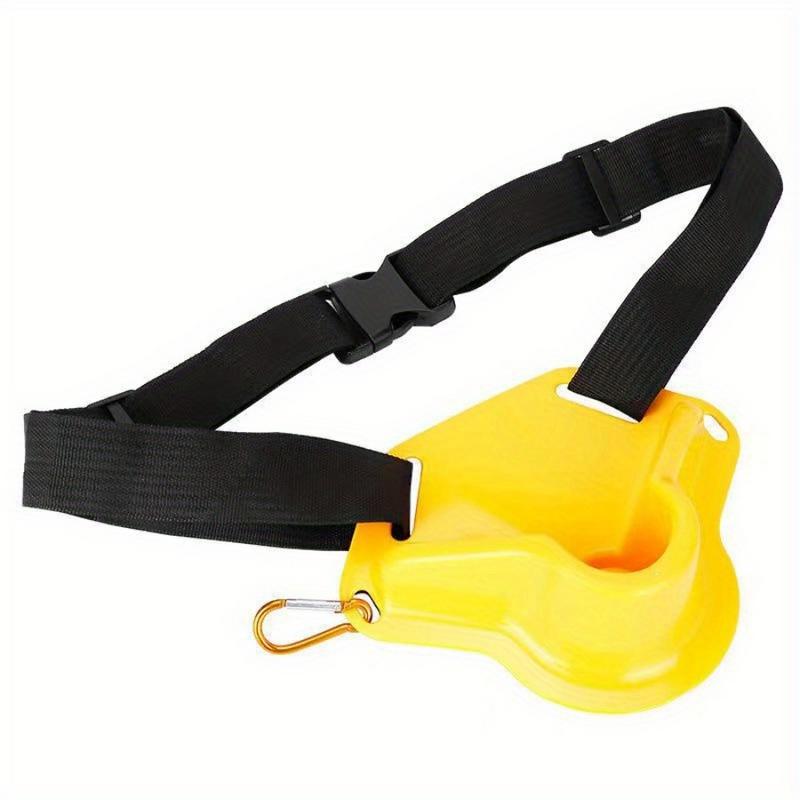 

1PC Multi-functional Sea Fishing Auxiliary Belt Portable Fishing Waist Rod Stand Wearing Equipment жёлтый