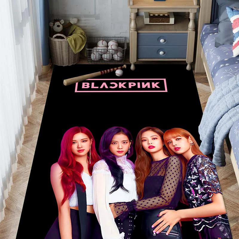 Blackpink: Global Icons Music Style carpet Doormat Suitable for all seasons Doormat Fashion Room