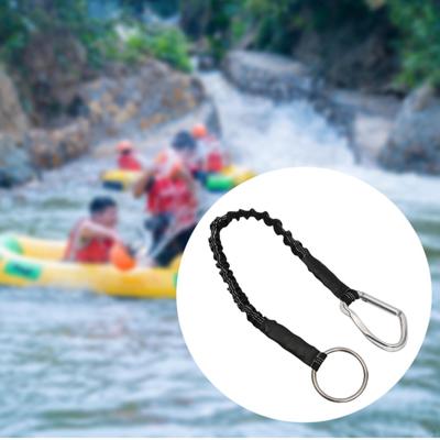 Outdoor Rafting Traction Rope Lanyard Drifting Cord Elastic Tow for