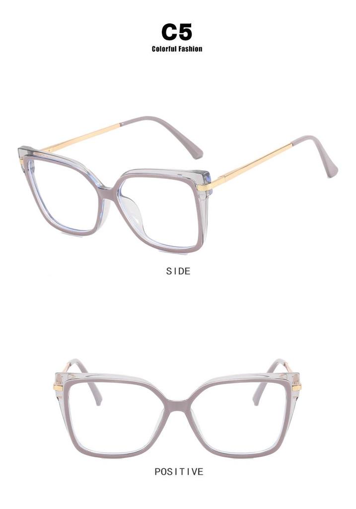 2023 Women’s Anti-Blue Light Matte Glass Frames - Trendy, Photo-Ready Style