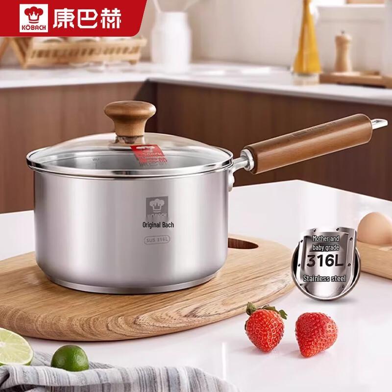 

Kangbach 316L Stainless Steel Saucepan