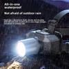 1200mAh Strong Light LED Headlight Super Bright Zoom Head Mounted Flashlight USB Rechargeable Portable Camping EDC Torch Fishing Lantern