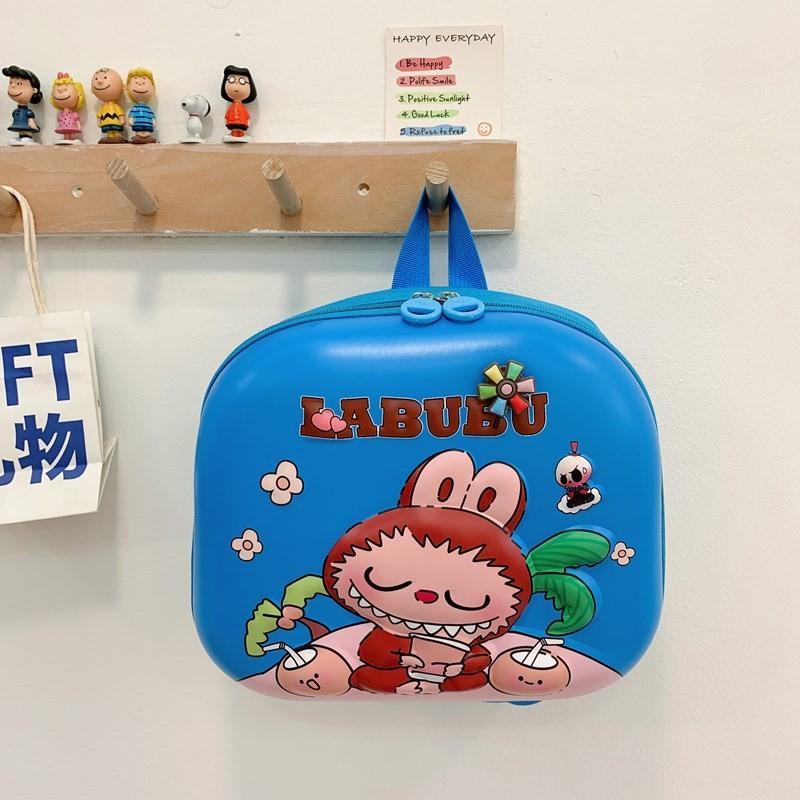 Labubu Cartoon Kids Backpack With Pvc Waterproof Material For Kindergarten Use