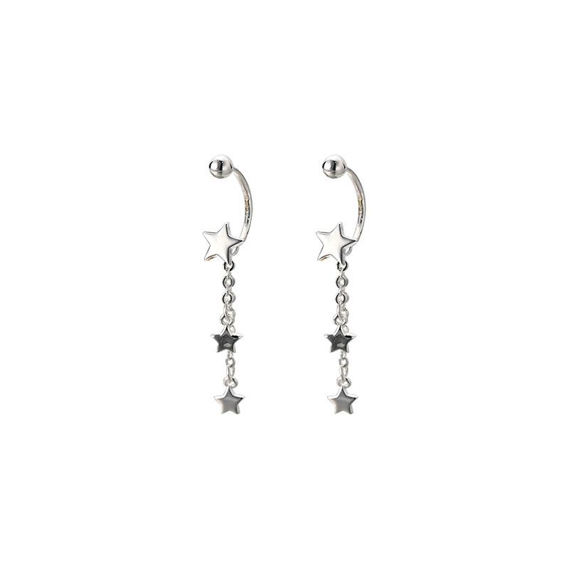 

Серьги-кисточки в форме звезд. Легкие, роскошные, высококачественные, длинные серьги, которые сделают вас стройнее и элегантнее.