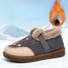 Women's Fur One Thick Sole Winter Lightweight Warm Padded Snow Boots Non-slip Wear-resistant Casual Sneakers Cotton Boots