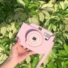 PU Leather Instant Camera Case Anti Scratch with Shoulder Strap Storage Bag Shockproof Portable Protective Cover for Popoto