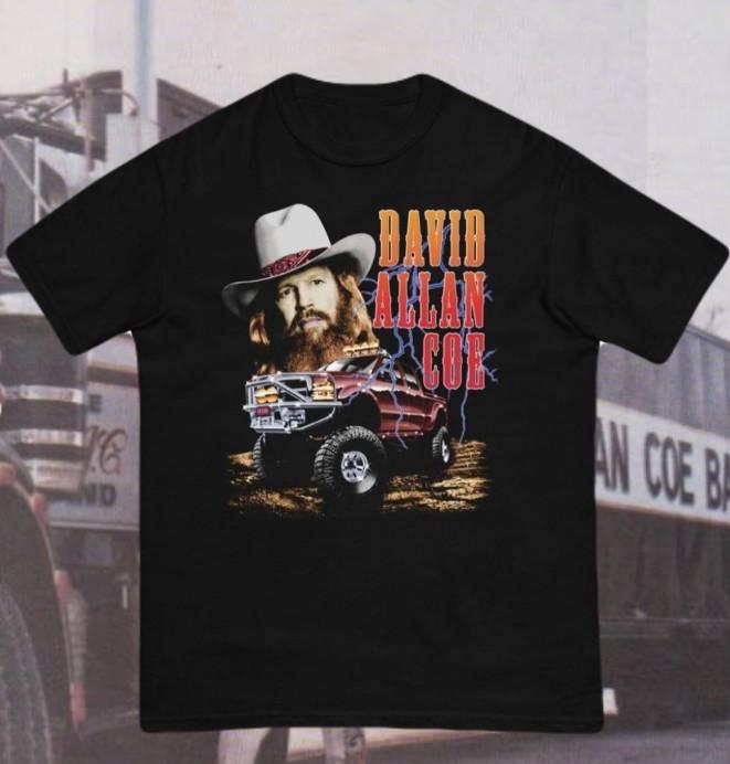 David Allan Coe Music Graphic Unisex T-shirt S-5XL Q4714