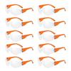 10pcs Childrens Protective Glasses Light Weight Scratch Resistant Eyewear Kids Windproof Safety Glasses Goggles