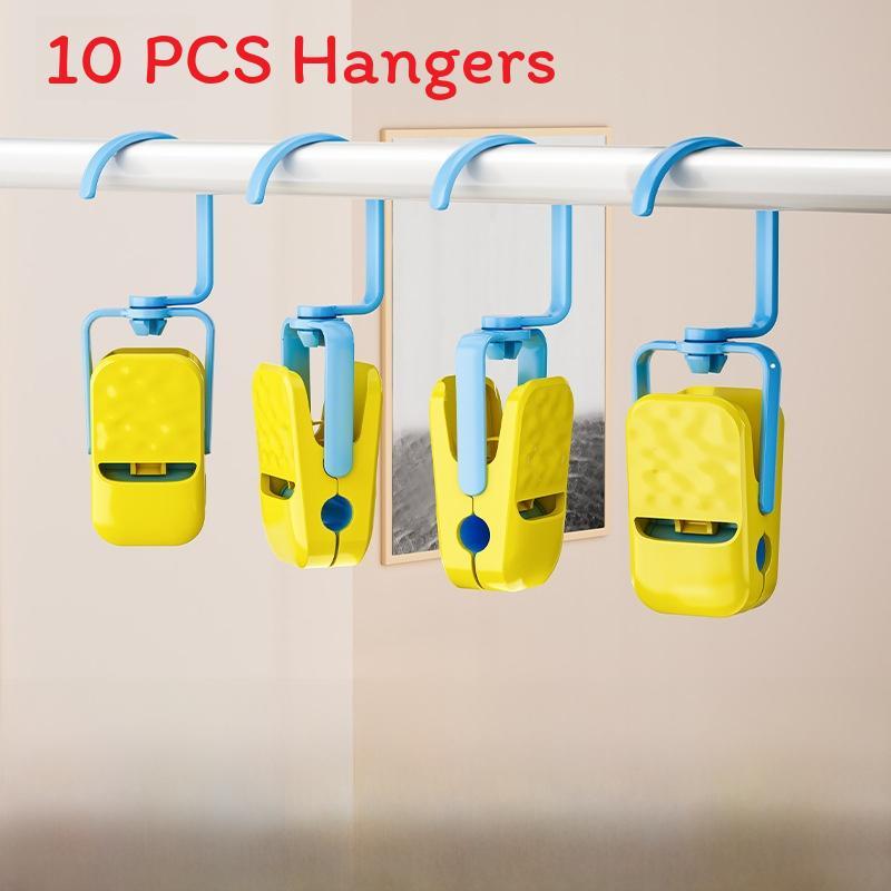 Plastic Multifunction Clothes Drying Clips With Soft Rubber For Home Use And Wind Resistance