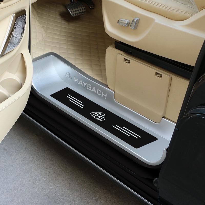 V-Class V260 Sill Strips with Maybach Logo - Welcome Pedal Protector for Vito