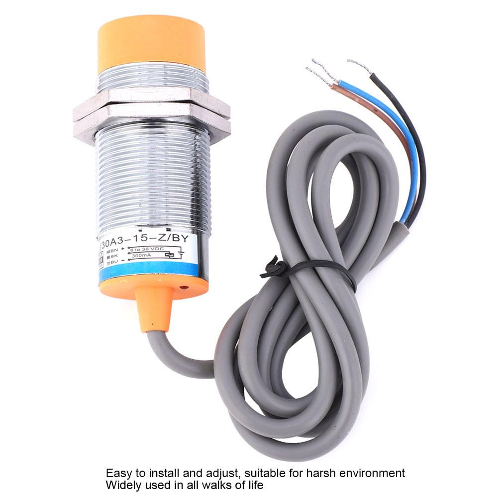 5 Pcs Proximity Switch JYIO LJ30A315 Z BY 636VDC 3Wire PNP NO Inductive Approach Switch