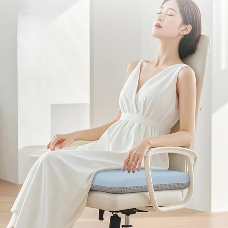 Non-slip Hemorrhoid Seat Cushion Rebound Chair Pad for Long Sitting,Memory Sponge Seat Cushion, Chair Cushion,Universal Sitting Chair Cushion, Fart
