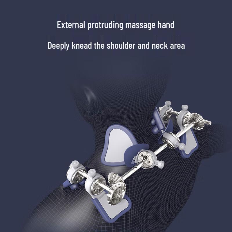 Deess 3D Kneading Neck and Shoulder Massager CN Plug (adapter Included)