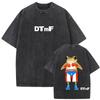 Washed Vintage Rapper Bad Bunny Un Verano Sin Ti Album Graphic Tshirt Men Women Hip Hop Fashion Pop Music T Shirts Streetwear