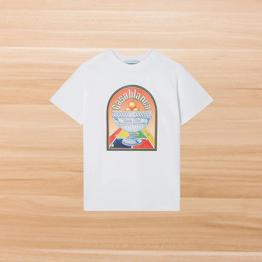 Cross-border foreign trade casablanca Casablanca short-sleeved American tide brand niche loose high street tide brand t-shirt