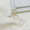 Big Pearl Stud Earrings Women'S Retro Earrings Earrings 925 Premium Ear + Niche, Earrings