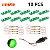 10Pcs 0.8Mm Pin Rgb Led Building Blocks Usb Lamp Diy Street Light City Electric Decorate 1X1 Brick Toy Compatible All Brands