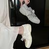 Sheepskin sports ballet Mary Jane women's shoes 2025 summer new thick-soled casual versatile flat-soled buckle women's shoes
