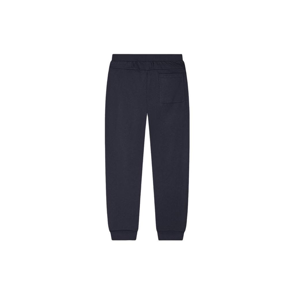 Fila Solid Color Logo Mid-Rise Tapered Knit Sports Pants Men Bottoms Legendary-Blue F51M419616A-NV