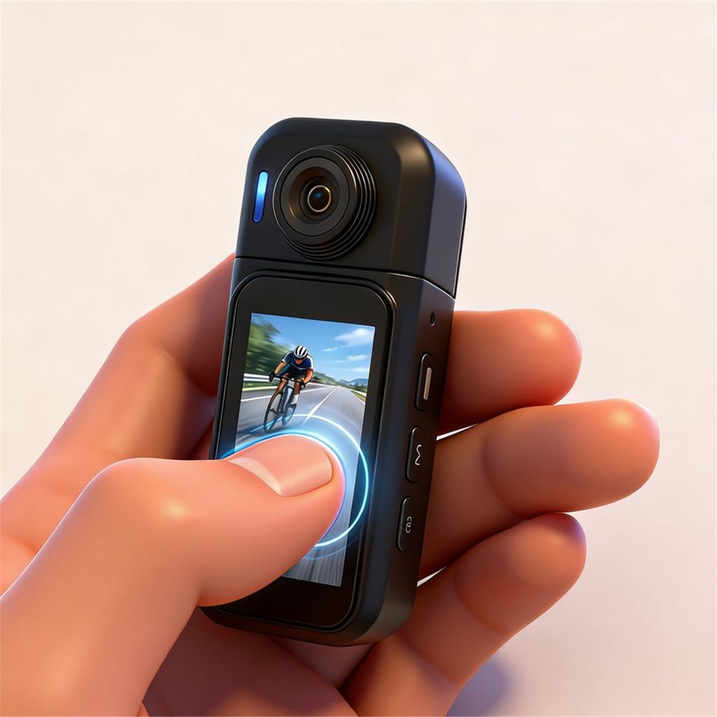 Body Camera 1080P HD Ultra Compact Mini Sports Action Cam for Outdoor Vlogging & Photographic Recording