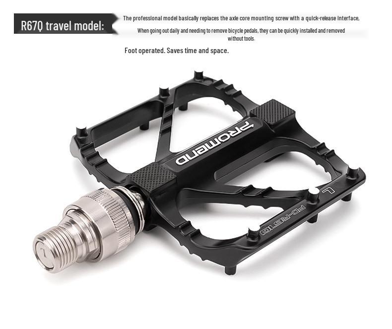 R27 Quick Release Aluminum Alloy Folding Bike Pedals