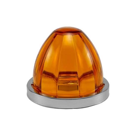 1/2Pcs LED Watermelon Wheel Lamps under Glow Side Lights Enhanced Visibility Safety Semi Truck Trailer Marker Lights