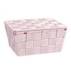 Panier de rangement - wenko - adria - polypropylène - 19x14x10 cm - rose
