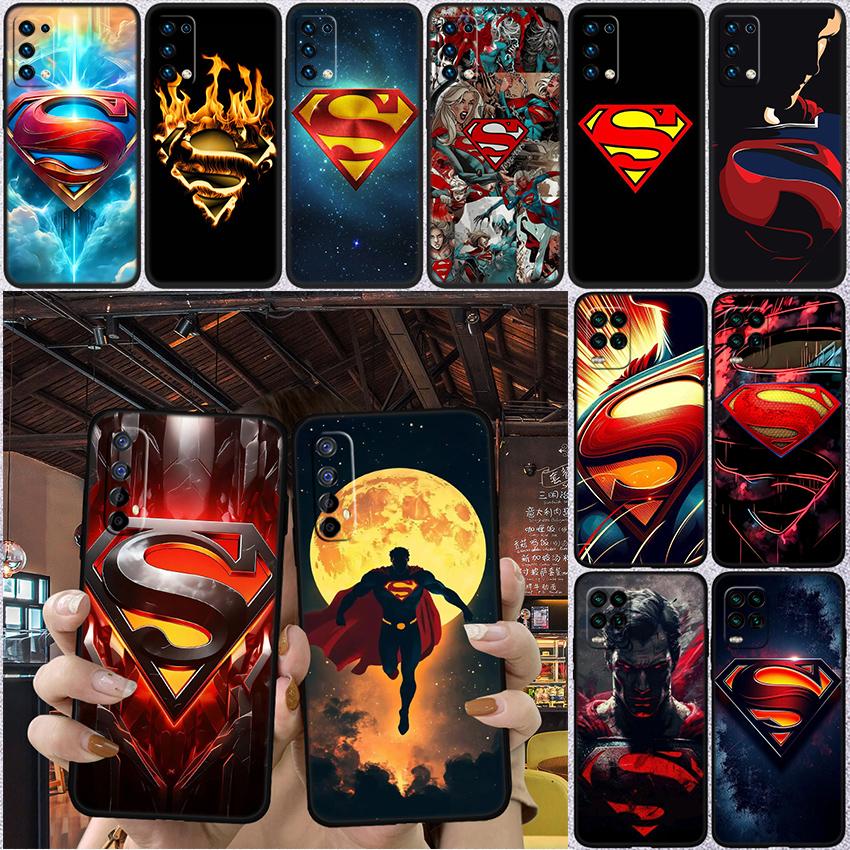 Superman LOGO Phone Case for Samsung Galaxy A11 A12 A13 A15 A52S A53 A55 A56 A70 A71 A72 A73 F06 F16 F56 S10 Plus S10e
