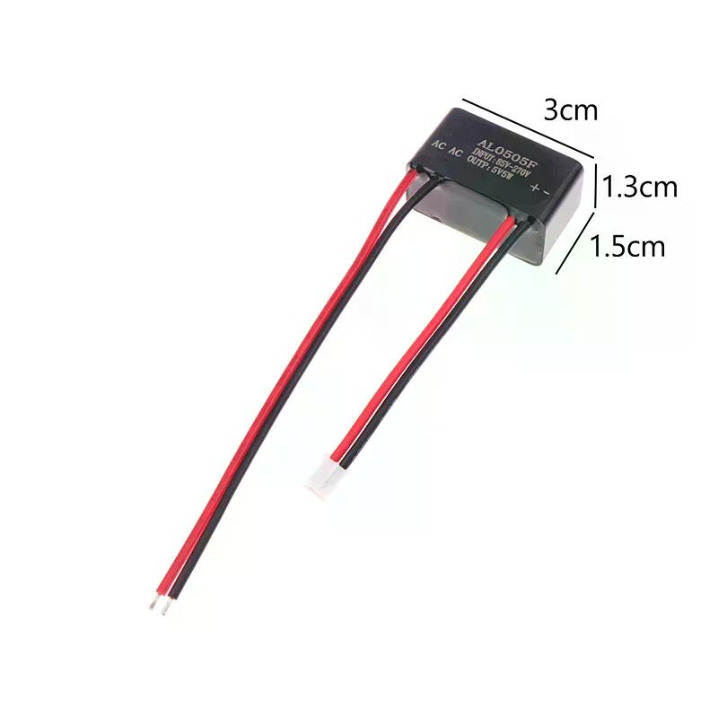 AC 220V Zu DC 5V/1A 12V/5W AL0505F Wasserdicht Vergossen Licht Stromversorgung Isolationsschaltmodul Treiber AC Zu DC Wandler