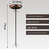 Cross-border Outdoor Garden Bird Feeder, Hummingbird Bath & Iron Art Decor