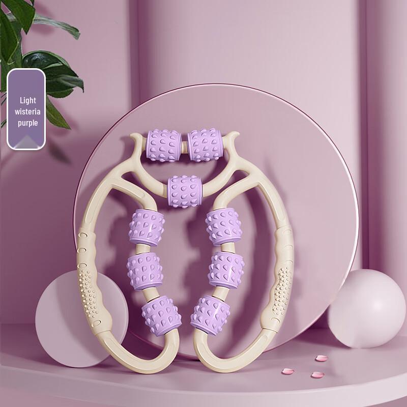 WEZHO 9-Wheel Leg and Calf Muscle Relaxation Roller