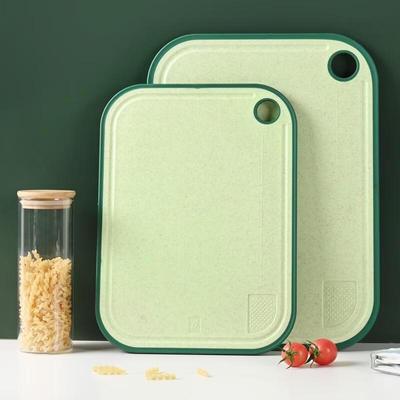 Zhishi Double-Sided Wheat Straw Cutting Board Set