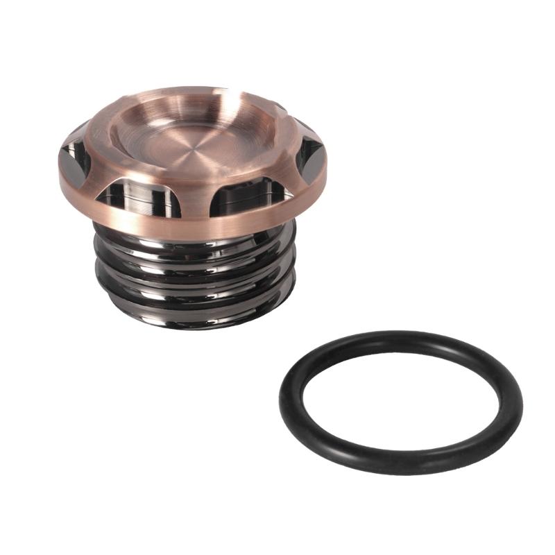 Universal Motorcycle Gas Cap Strong Aluminum Construction Sealed Tool Free Mounting Replaces 120048XL883 for xl883 1200 1