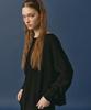 LOSSYROW Two-Way Waffle Long Sleeve Black
