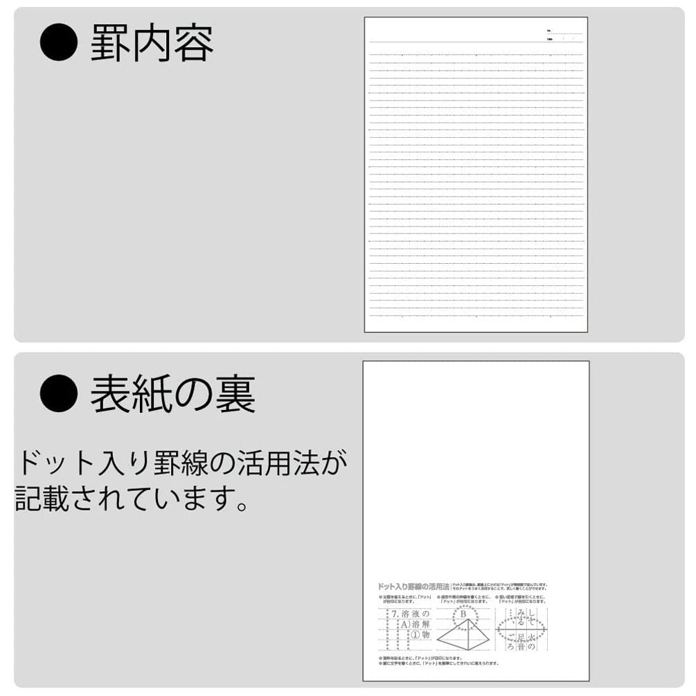 KOKUYO Campus Notebook, Dot-ruled, A4, Blue, No-203CAT-B