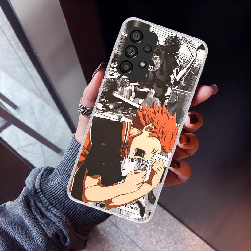 Haikyuu Oya Volleyball Anime Phone Case For Samsung Galaxy A17 A57 A37 A16 A26 A36 A56 A15 A25 A35 A55 A14 A13 A54 A53 A34 A24 A