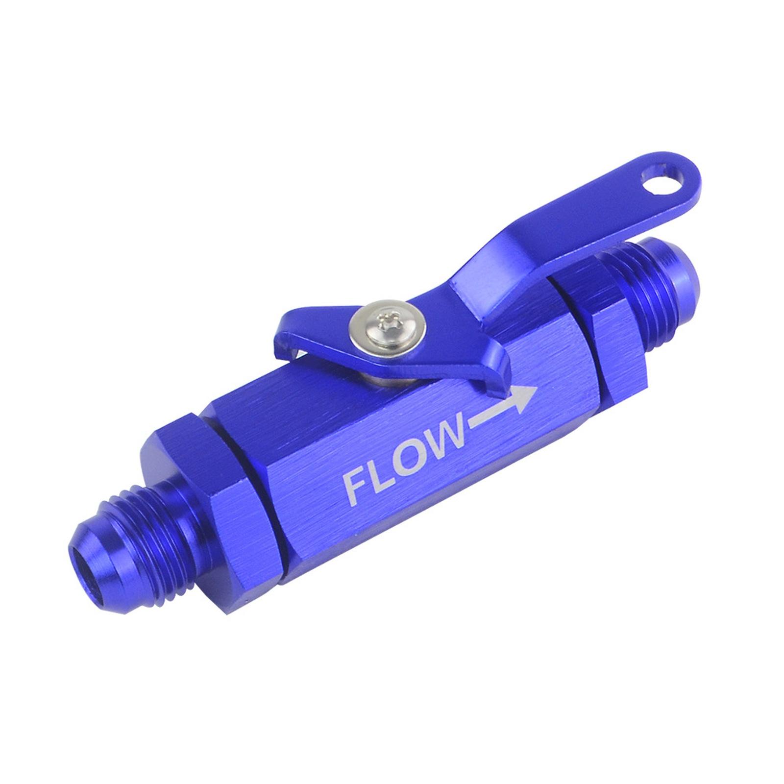 

- AN6 6AN Алюминиевый Топливный Фильтр Отсечной Отключающий с Тросовым Рычагом Черный 1 шт. -FSV06 One Size