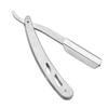 Silver 6 Inch Household Haircut Hairdressing Scissors Flat Scissors Bangs Scissors Knife Holder Scraper Set