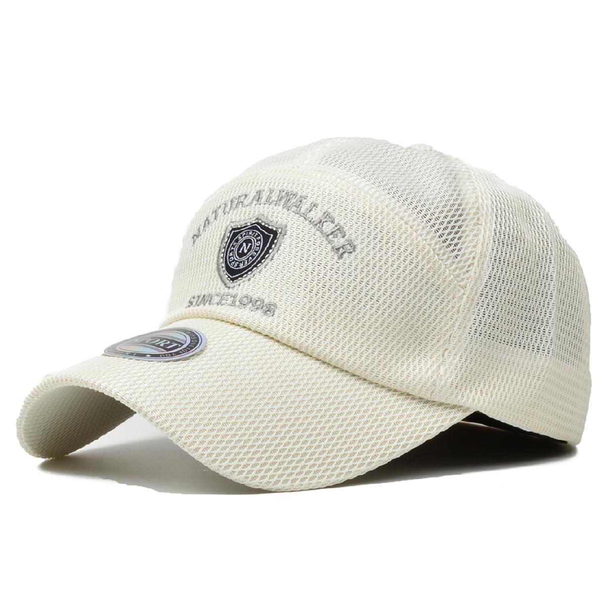 

Літні сітчасті бейсболки NORTHWOOD для чоловіків, жінки, бейсболки з літерами на відкритому повітрі, чоловічі шапки, сонцезахисні капелюхи, капелюхи для вантажівок 55-60 cm бежевий