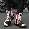 Motorcycle Boots Four Seasons High-top Outdoor Riding Boots Fashion Protective Motorcycle Shoes Plus Size Off-road Cycling Shoes