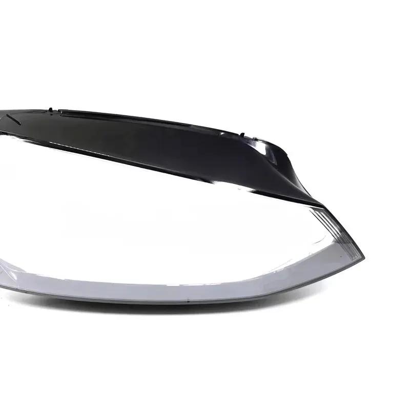 For Volkswagen VW Golf 7 MK7 GTI 2014-2017 Auto Headlamp Clear Glass Lamp Shell Lens Car Headlight Lampshade Transparent Cover
