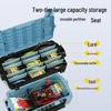 Lure Fishing Seat Box with Rod Holders