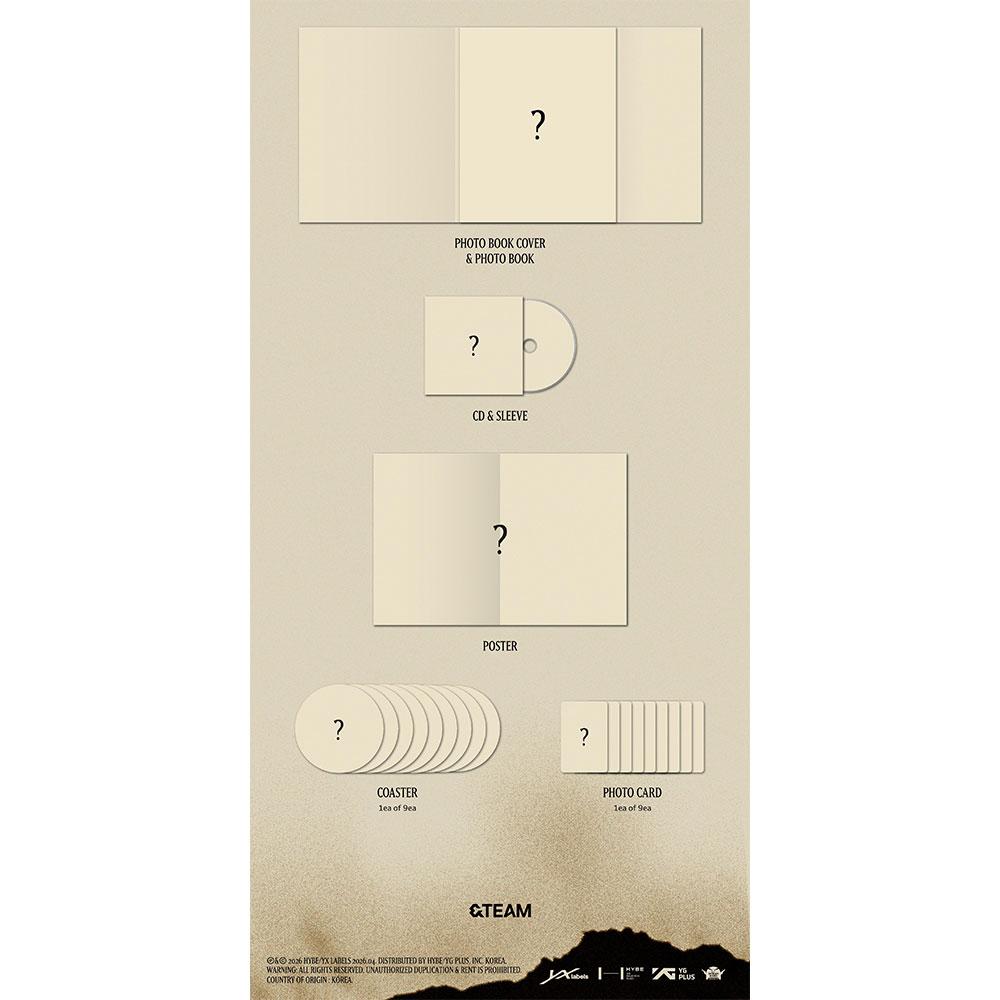 [Vorbestellung] &TEAM 3. EP 'We on Fire' LIMITIERTE EDITION