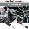 46pcs Motorcycle Socket Ratchet Wrench Set 1/4 Inch Drive Auto Bicycle Vehicle Repair Tool Kit for Mechanical Maintenance