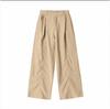 [Old Money Wind] Natural Lyocell Linen Light and Breathable, Three-dimensional Silhouette Versatile Ruffian Handsome Trousers