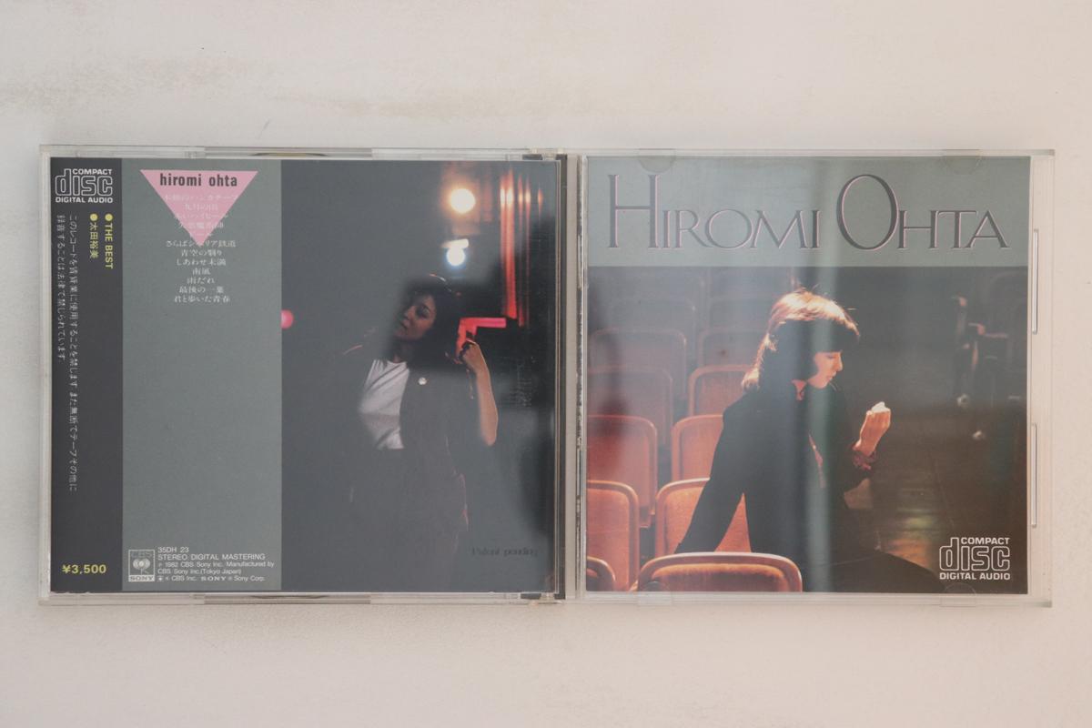 

CD ХИРОМИ ОТА - Лучшее 35DH23 CBS SONY 1982 Япония Японская Энка Б/У